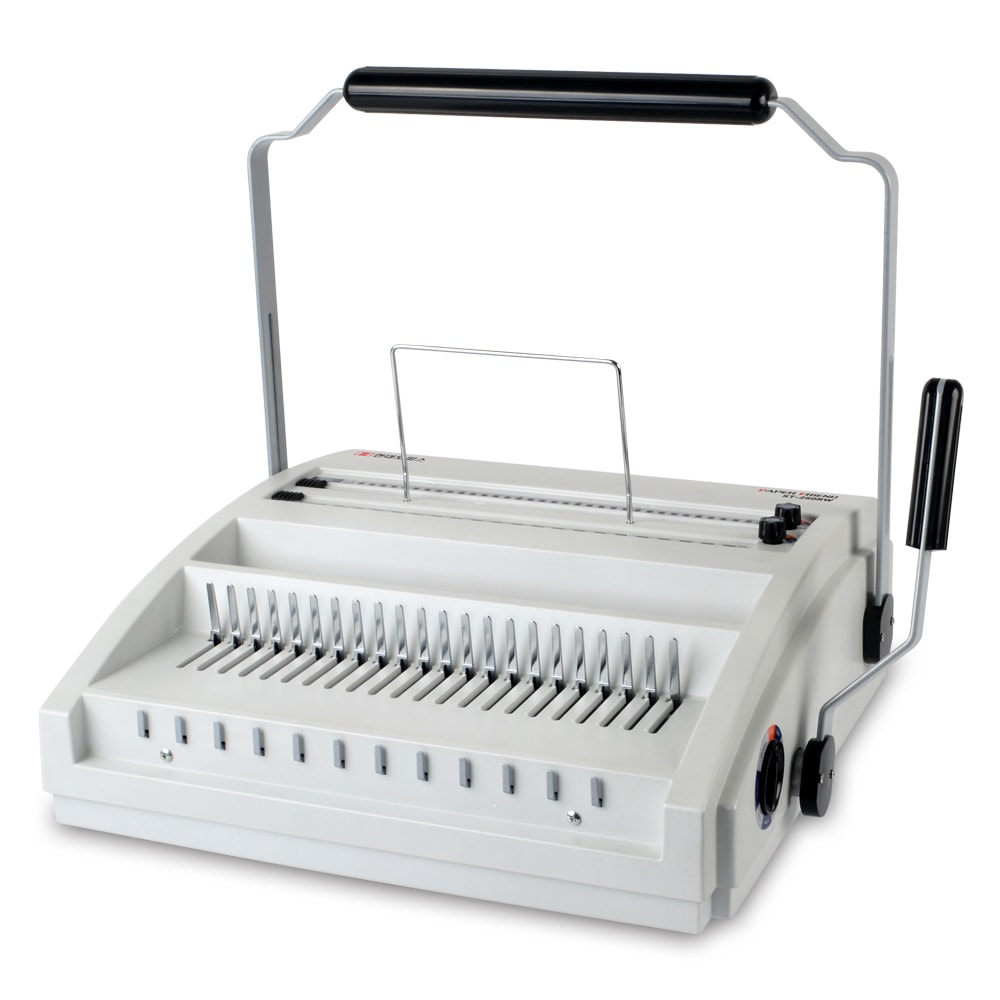 페이퍼프랜드 현대오피스 와이어+플라스틱링 겸용제본기 ST-250RW 증정