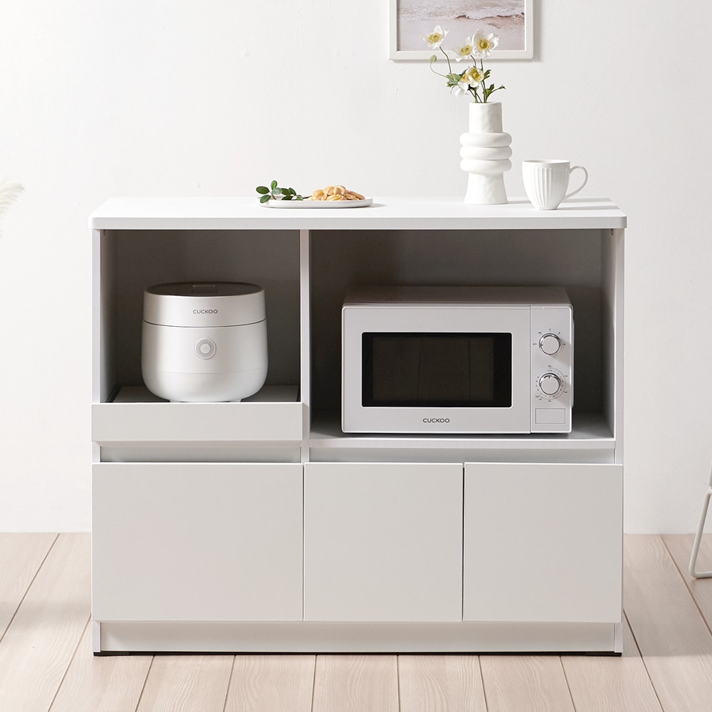 송목가구 LPM 홈바 E형 아일랜드 식탁 테이블 주방수납장 보조 조리대 