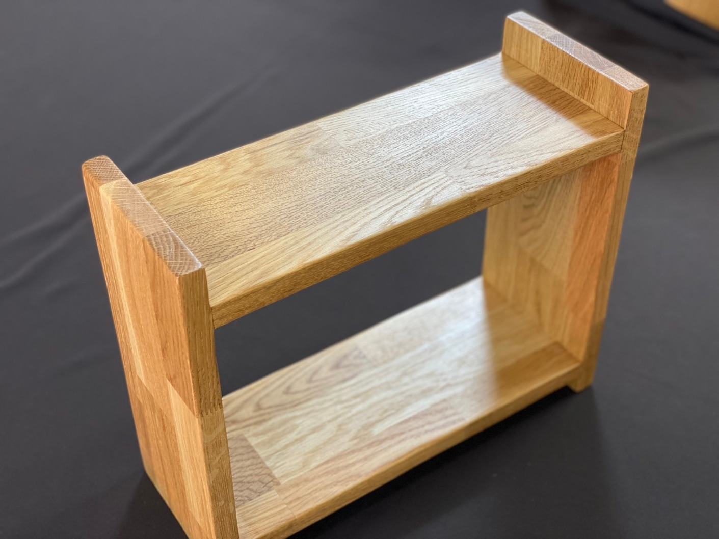 느린마을목공방 고급 원목 국내제작 주방선반 미니선반 조미료선반 우드선반 주방선반 나무선반