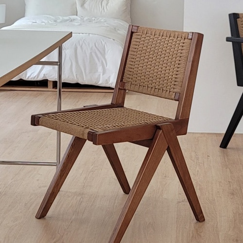 원스플레이스 브랜드 사이드 체어 카페 인테리어 식탁 원목 의자