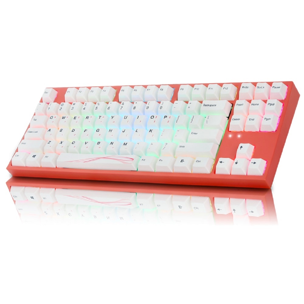 콕스 COX CK87 CARAVEL 염료승화 RGB 게이트론 키보드 (녹축)