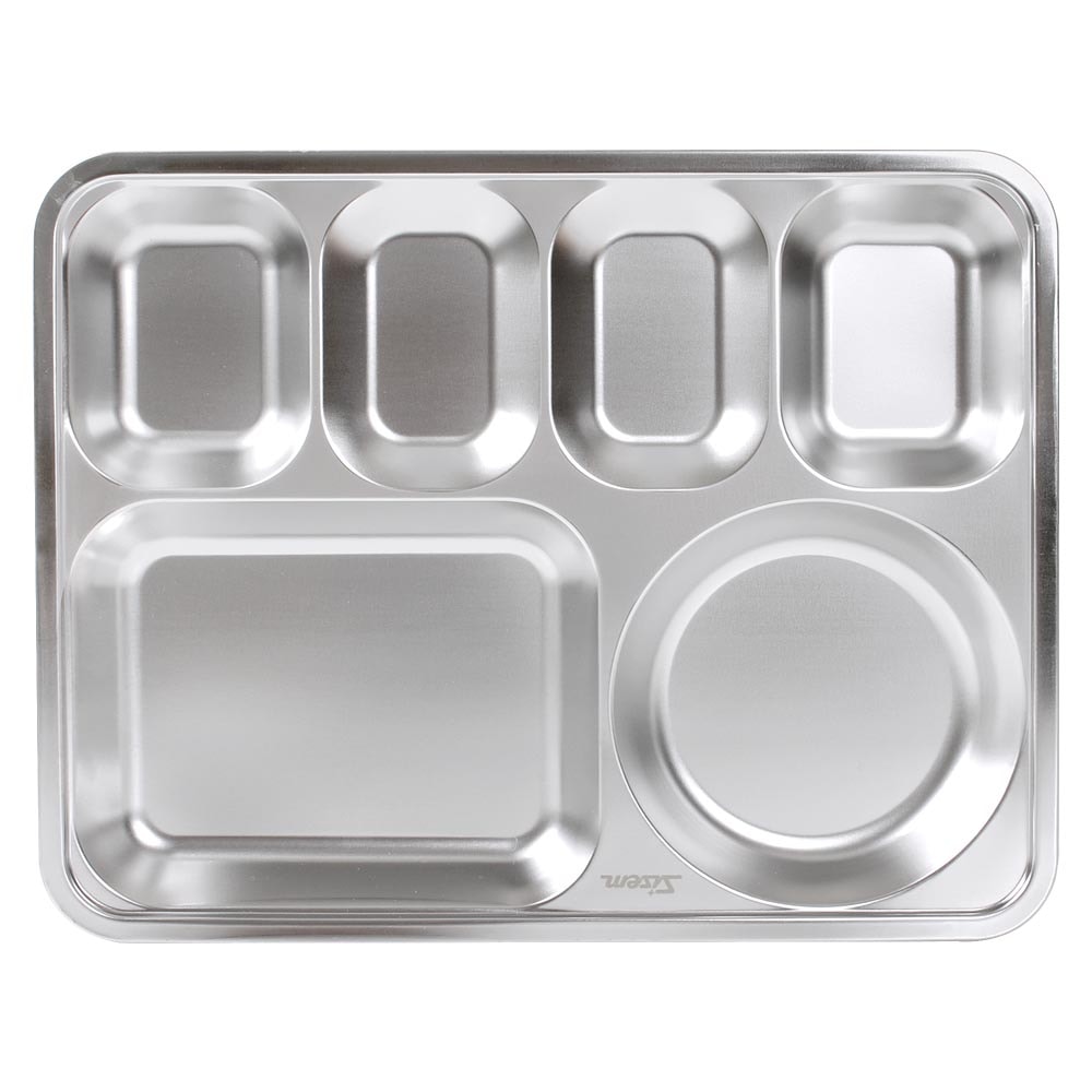 포스아트 시샘 4찬 스텐 식판 DO 학교 회사 급식 병원 어린이집 유치원 다이어트 이용자 평점 인