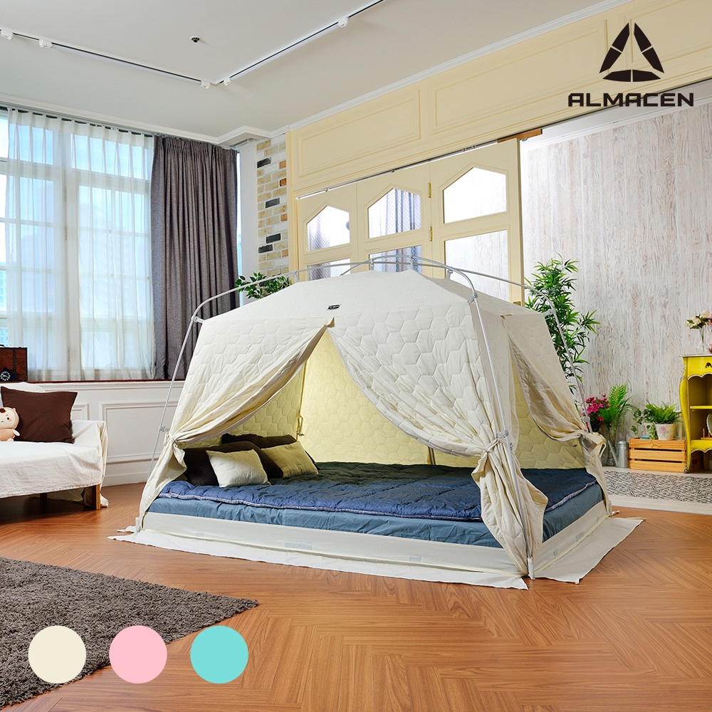 알마센 이글루 난방텐트 AL 3가지색상 슈퍼싱글 이상적인 보온력/보온텐트