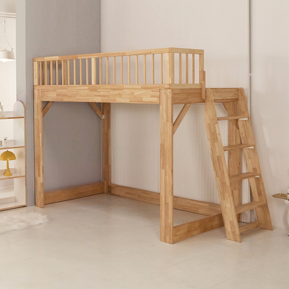 갑부가구 아동 학생 성인 원룸 2층 공부방 책장 책상 레트로 벙커침대