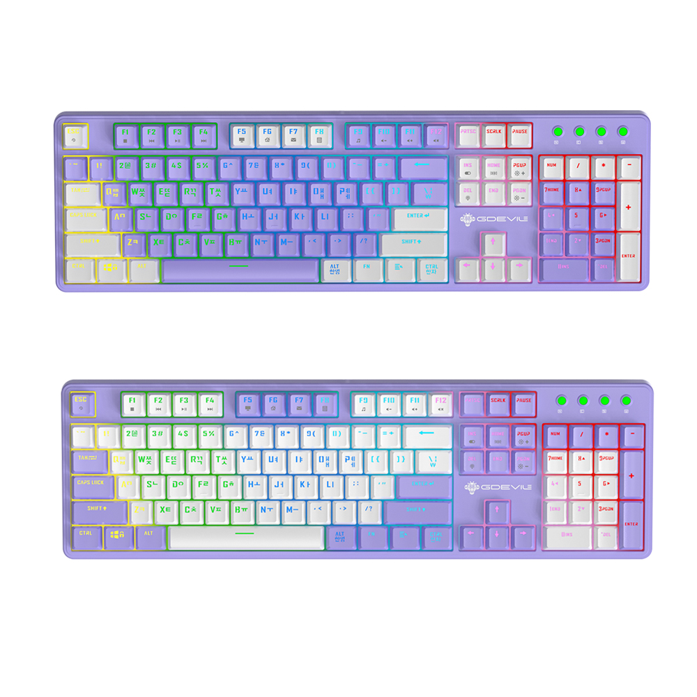 지데빌 GDEVIL G918 광축 완전방수 게이밍 키보드