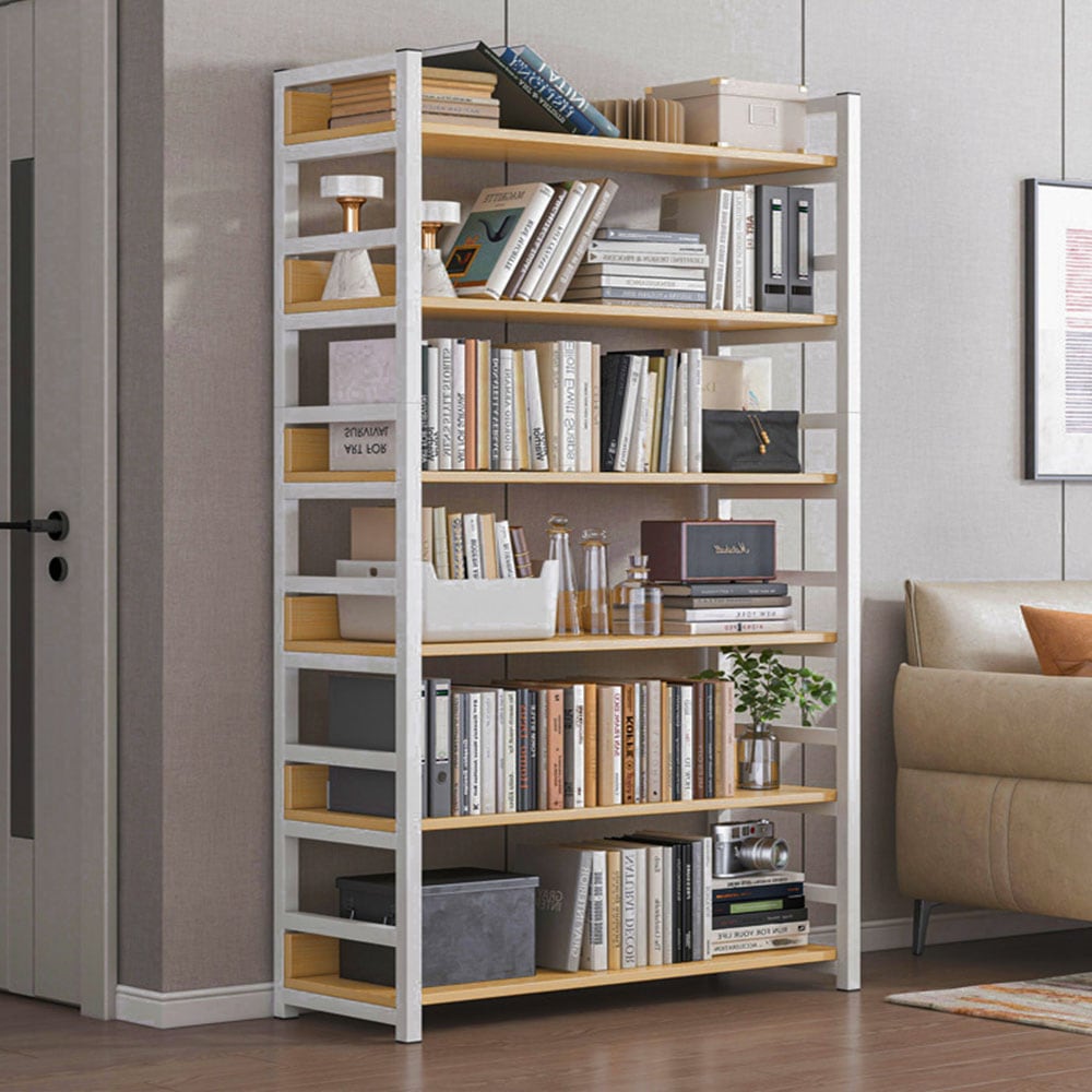 가구느낌 리버책장 6단 1200 철제 책꽂이 인테리어 2colors 