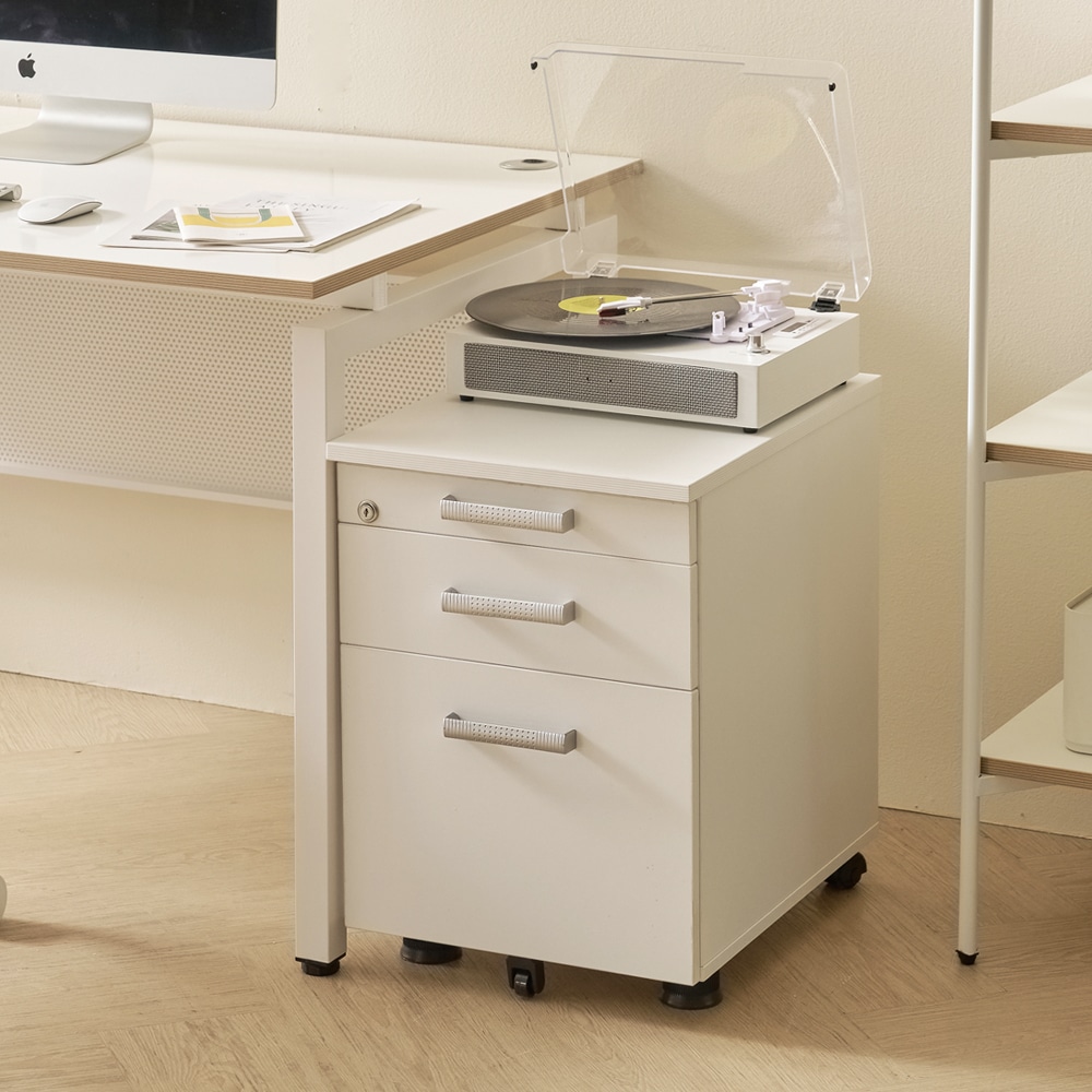 상도가구 사무용 홈오피스 이동서랍 3단 책상서랍 서랍장 잠금서랍 사무용가구 사무실 서랍