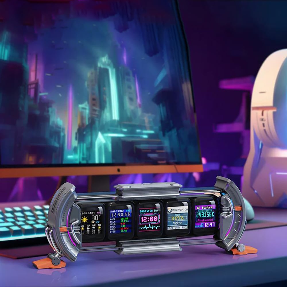 디붐 타임즈 게이트 데스크테리어 시계 알람 스마트 캘린더 국내정품 국내AS