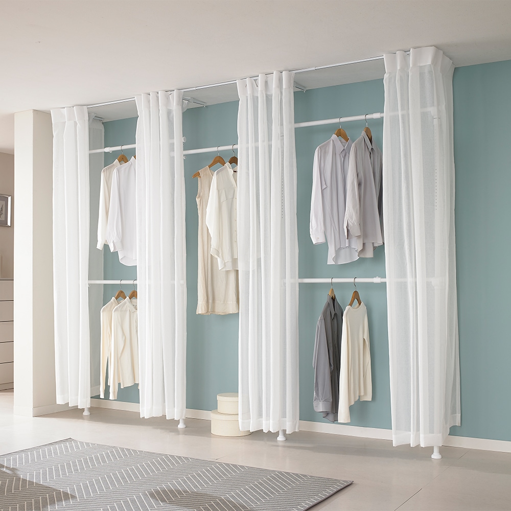 롯데알미늄 이지온 5단 커튼 행거 EOB-S415