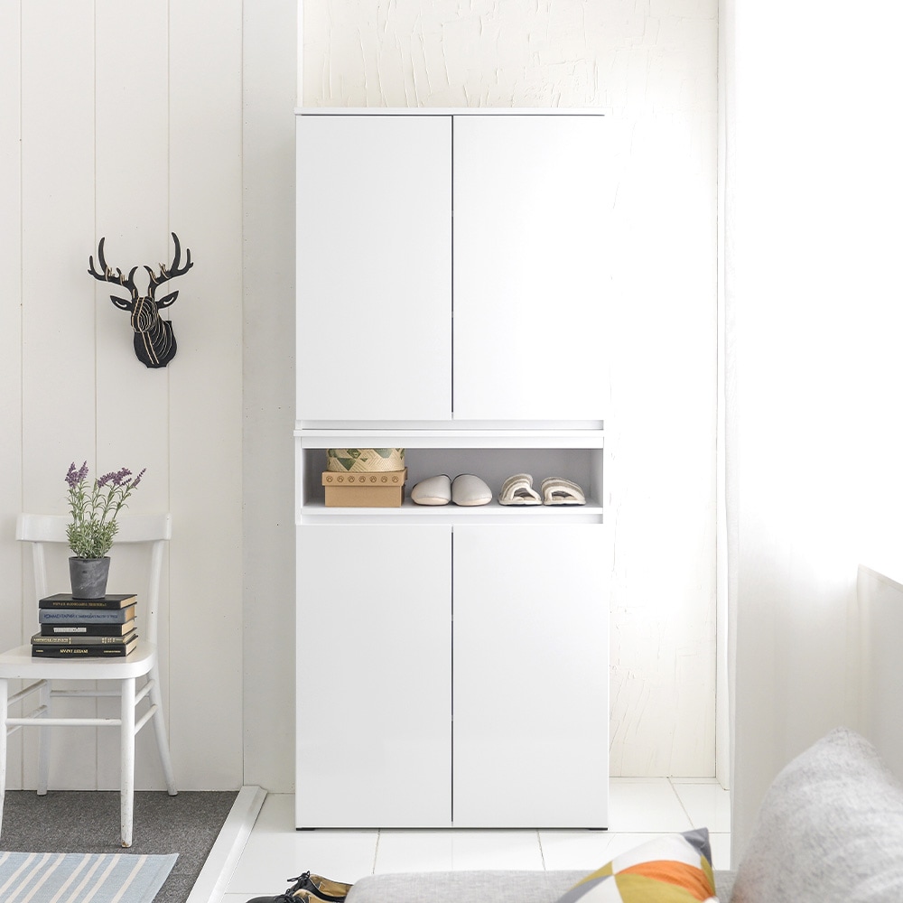 집무드 런데이 슬림 현관 키큰 신발장 세트 대형 600