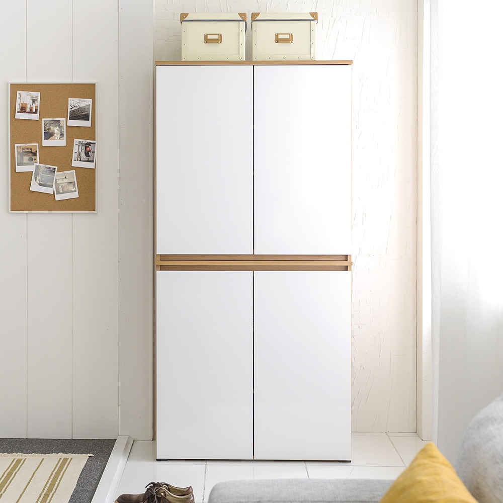 집무드 런데이 슬림 현관 키큰 신발장 세트 중형 800