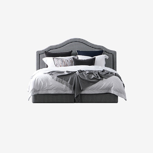 시몬스 아를라. 뷰티레스트 자스민. 킹오브킹 침대 