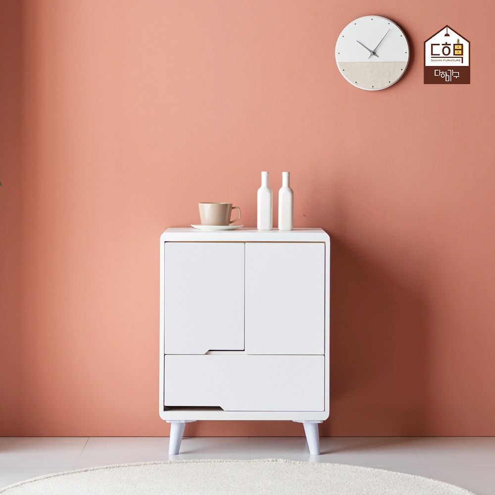 [신상품] 다하미가구 레로 키작은 오픈형 주방수납장 600