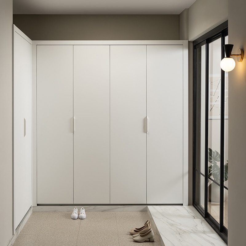 리바트 집테리어 M100G 현관장 100~165cm/단독시공불가 