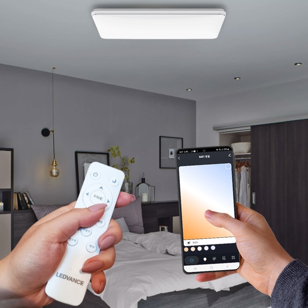 레드밴스 오스람 레드밴스 LED 거실등 70W WIFI 리모컨 색변환 밝기조절 / 24년형 G3 