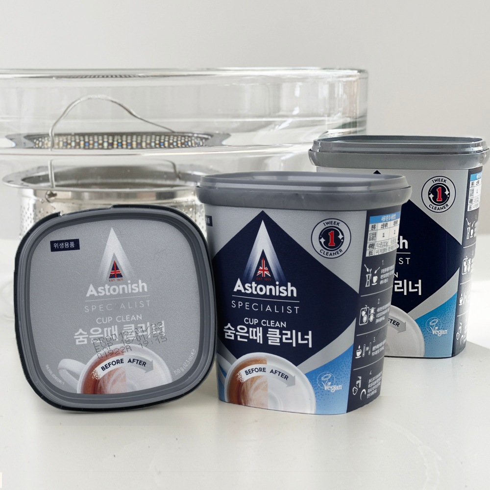 아스토니쉬 텀블러 숨은때 클리너 350g (x3개) 텀블러 보온병 청소세제