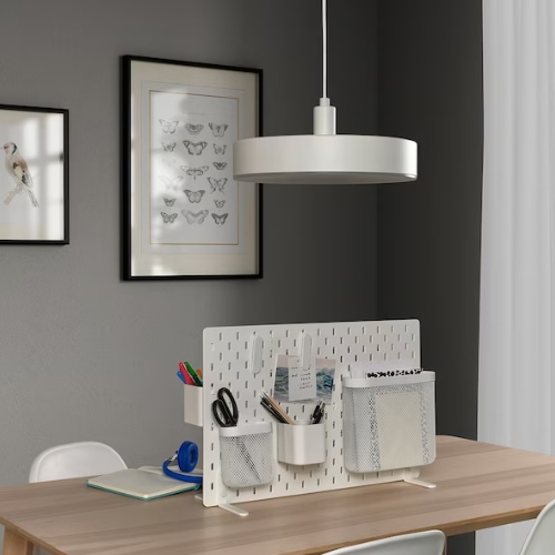 [신상품]이케아 SKADIS 스코디스 독립형 페그보드 56x37cm