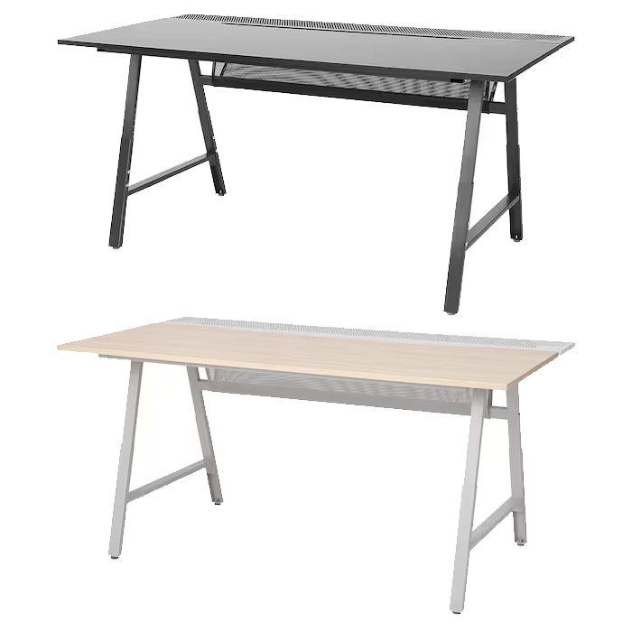 이케아 UTESPELARE 우테스펠라레 게이밍 책상 160x80cm/기능성/컴퓨터책상/테이블 