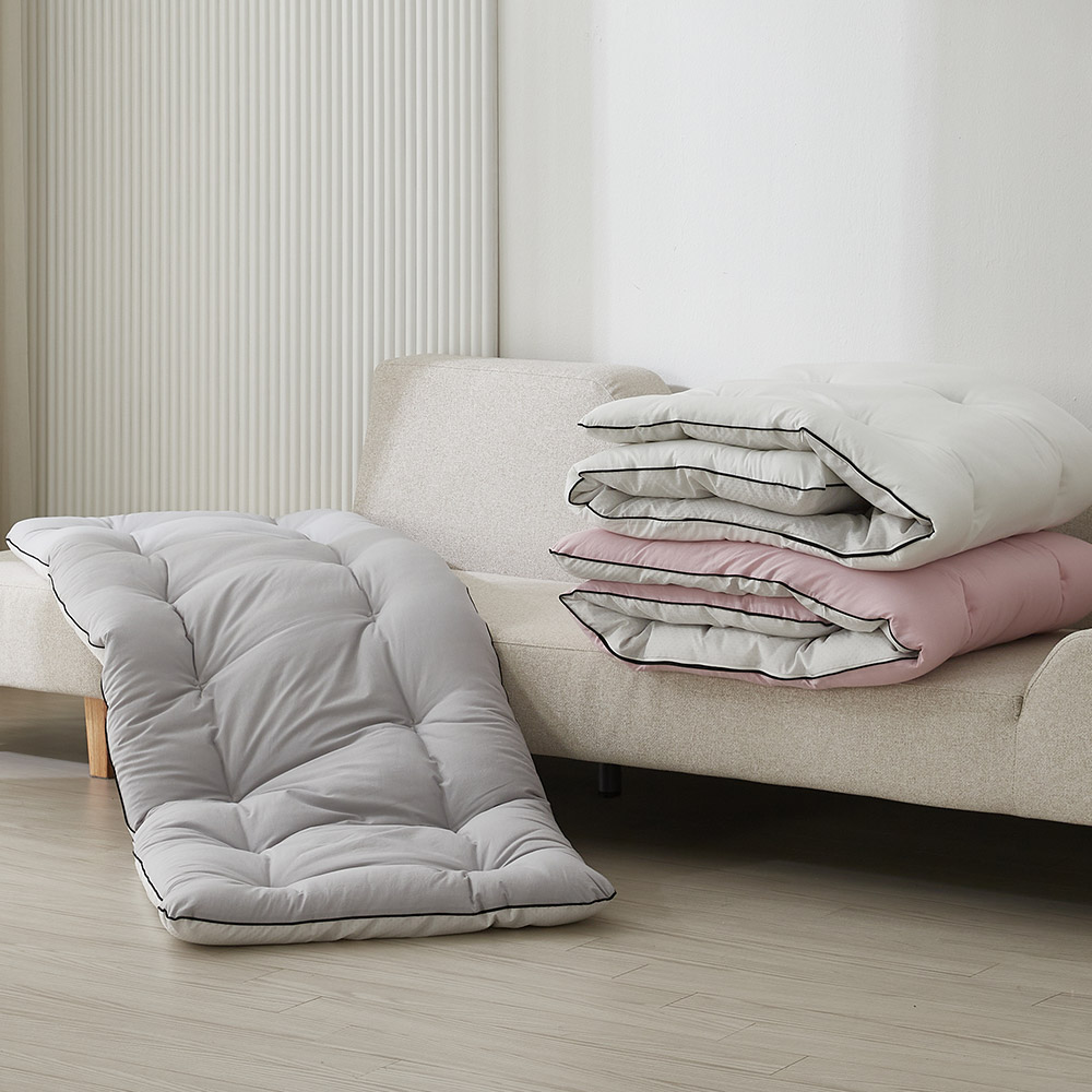 르헤브 편하당 60수 워싱 순면 토퍼 쇼파패드 3인 4인 돌쇼파용 (4Size / 3Color)