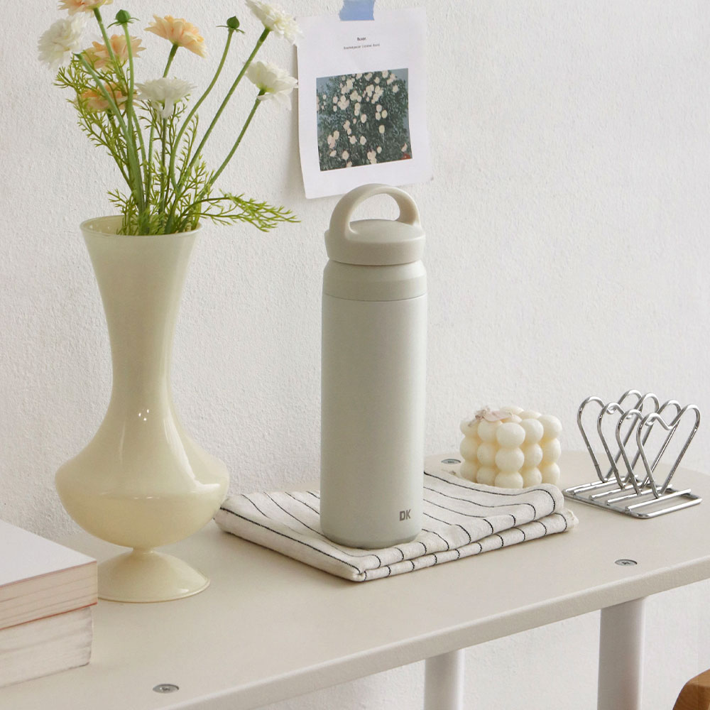 데이즈룸 핸들형 무드 텀블러 480ml 2color 스텐 컵