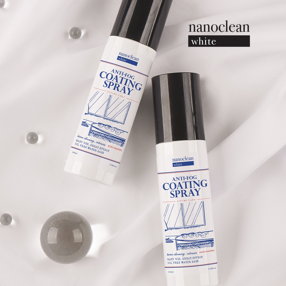 [오늘출발][신상품]나노클린화이트 김서림방지제 안경 유리 차량 자동차 거울 김서림방지 습기제거