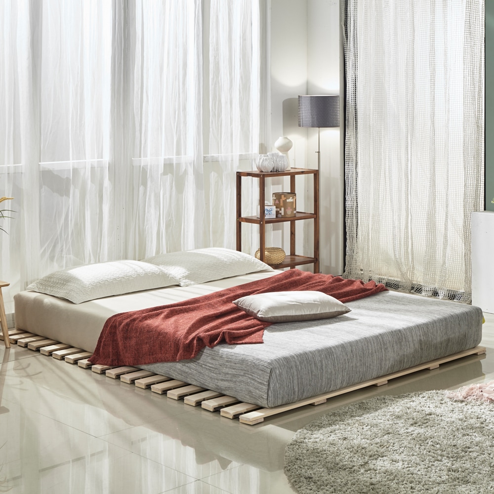 [신상품] 완소간소 원목깔판 롤베드 저상형 매트리스 받침대 7size - 롤베드 미니싱글(60cm)