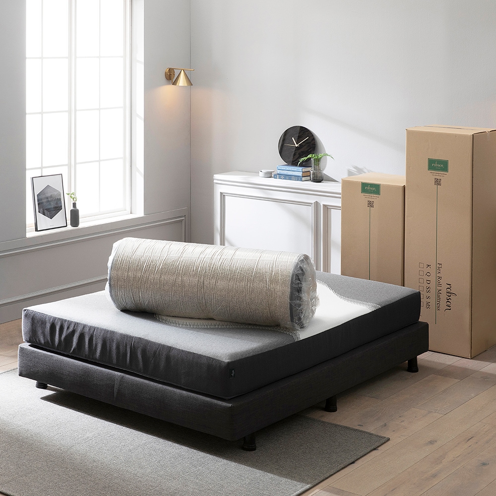 [신상품] 랍슨디자인 밸런스 메모리폼 매트리스 4way 국내생산 롤팩 (S/SS/D/Q/K) - 4layer(22cm)_D더블