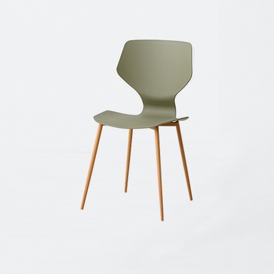 [신상품] 한샘 시오 체어 1+1 (4종/택1) - 카키_2P (D)