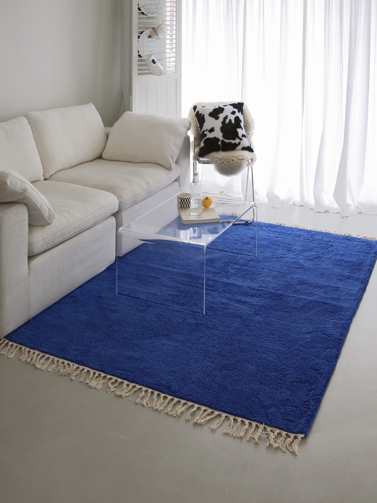 The Frigg clue ラグ［4色・4サイズ］ ベージュ ホワイト グリーン