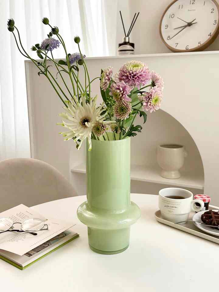 ミルキートールフラワーベース