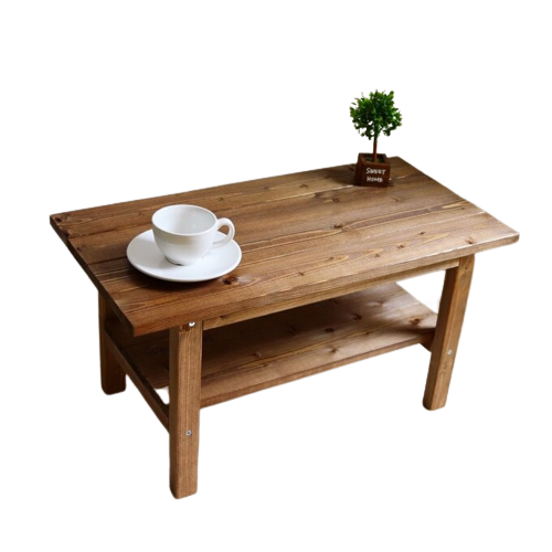 棚付きローテーブル