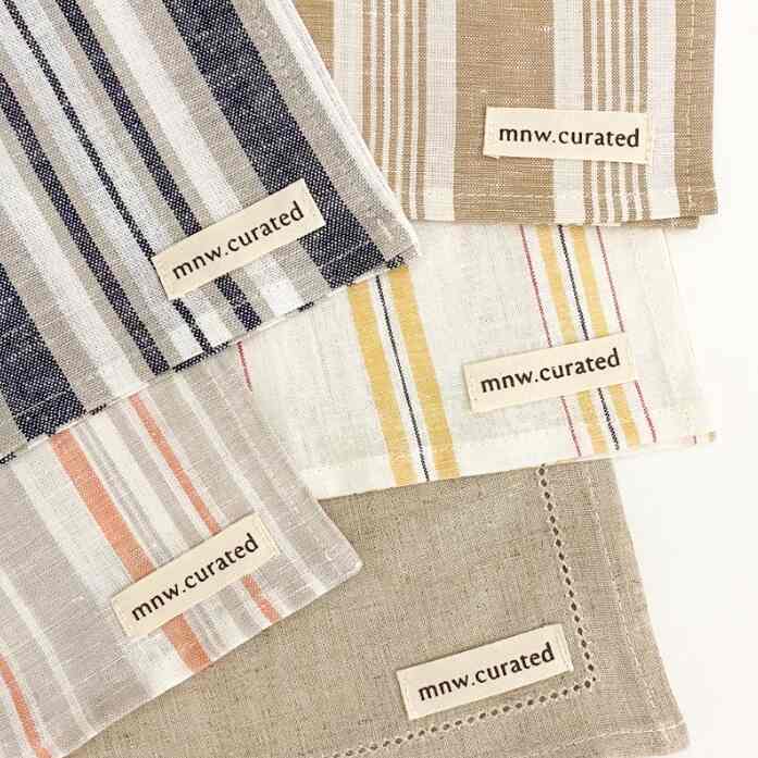 Linen Coaster & Napkin