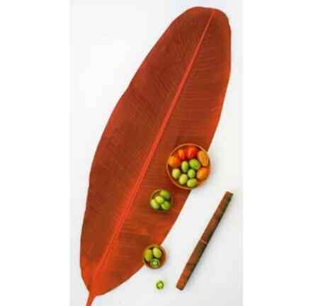 Taplak Meja Bentuk Daun Pisang