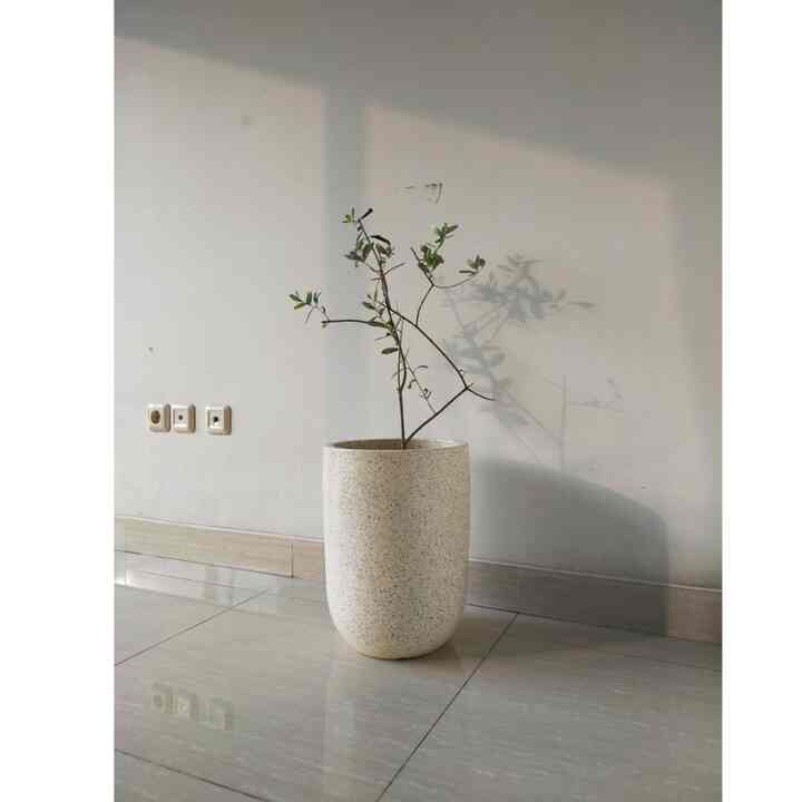 Pot terakota kapsul D28cm T40cm