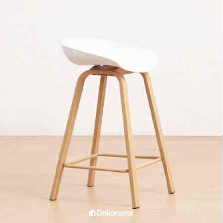 JURO Kursi Makan Putih