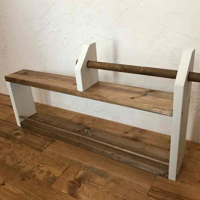 2段 キッチンペーパー スパイスラック