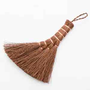 鬼毛棕櫚 4玉 荒神箒 ミニほうき
