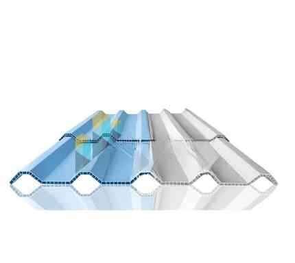 Kanopi UPVC Berongga 10mm