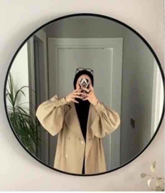 Cermin Bulat Aesthetic