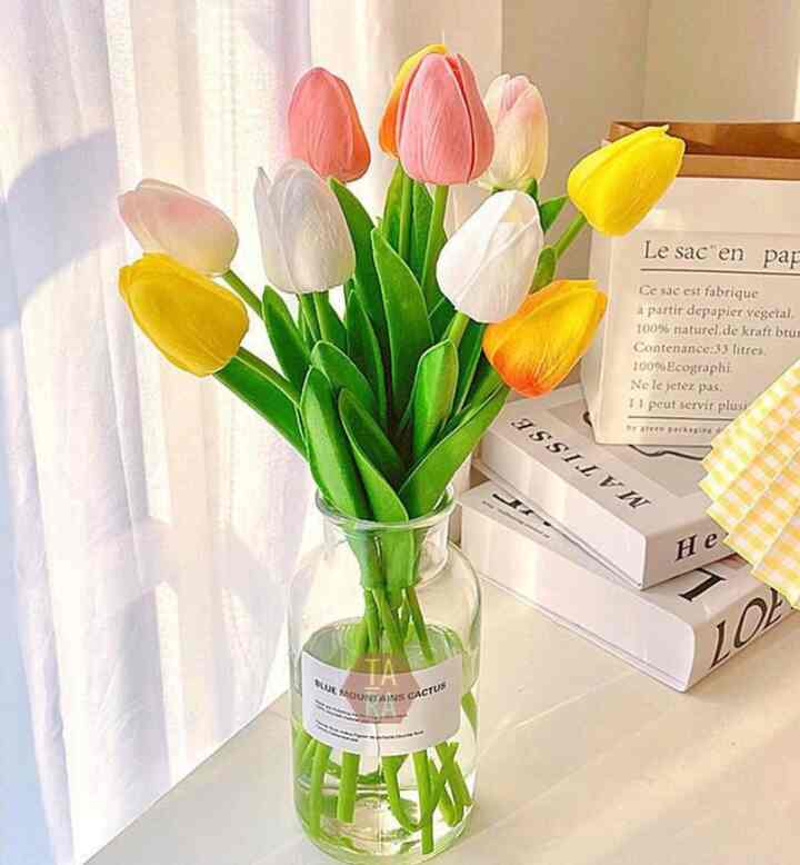 Bunga Imitasi Tulip PU