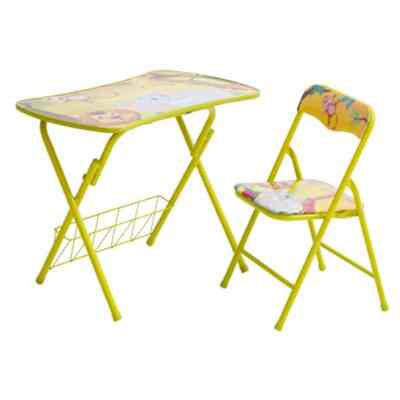 Soleil Set Kursi & Meja Anak - Hijau