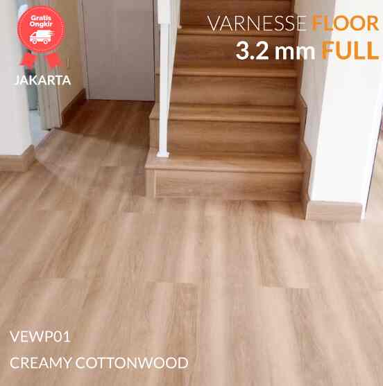 Varnesse Floor Lantai Vinyl 3.2 MM FULL VEWP BIG SIZE DRYBACK PCS