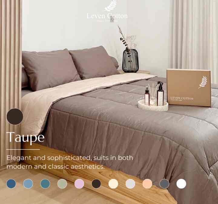QUEEN - TAUPE 160x200x35 cm