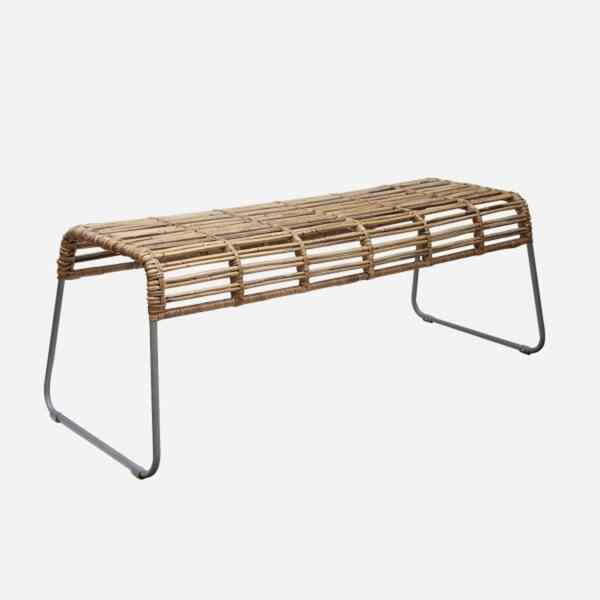 Setubal Bangku Panjang, Natural Grey