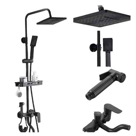 Shower Kamar Mandi 1 Set + Kran Cabang