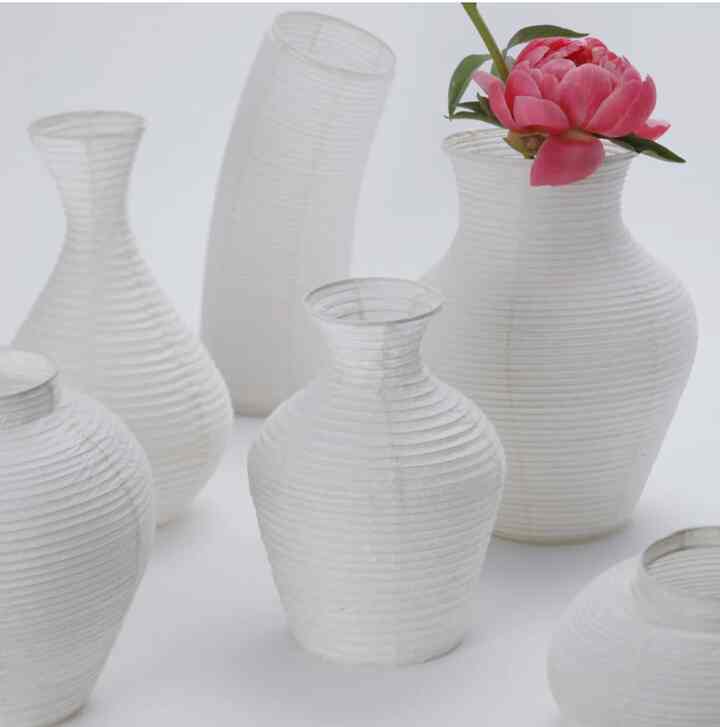 和紙の花器カバー かみのかびん 延筒