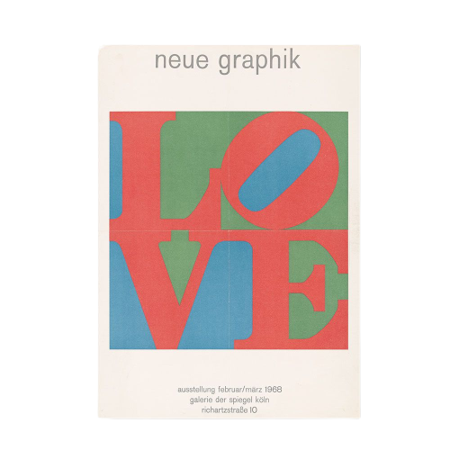 Hattan Art Poster ハッタンアートポスター Love. Neue graphik / HP-00098 Mサイズ(45cm×64cm)