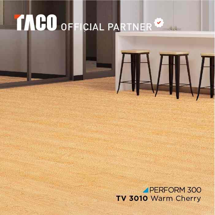 Lantai Vinyl 3mm - TV 3010 Warm Cherry