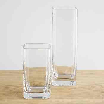 ガラスのフラワーベース ランバー【3size】