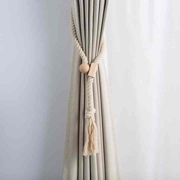 Natural Design カーテン マグネット タッセル　2点セット【2colors】